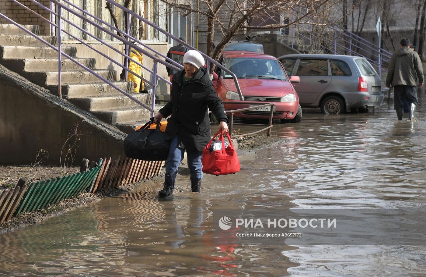 Обстановка в Орске после прорыва дамбы