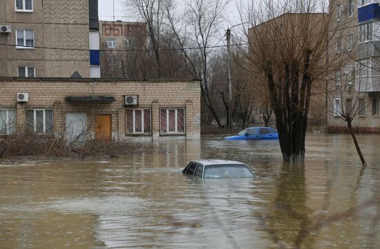 Обстановка в Орске после прорыва дамбы