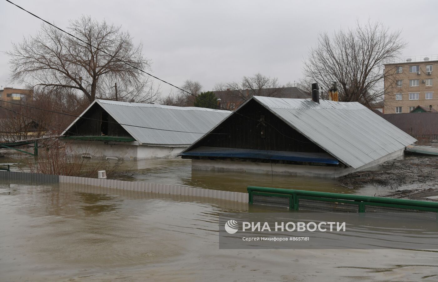 Обстановка в Орске после прорыва дамбы