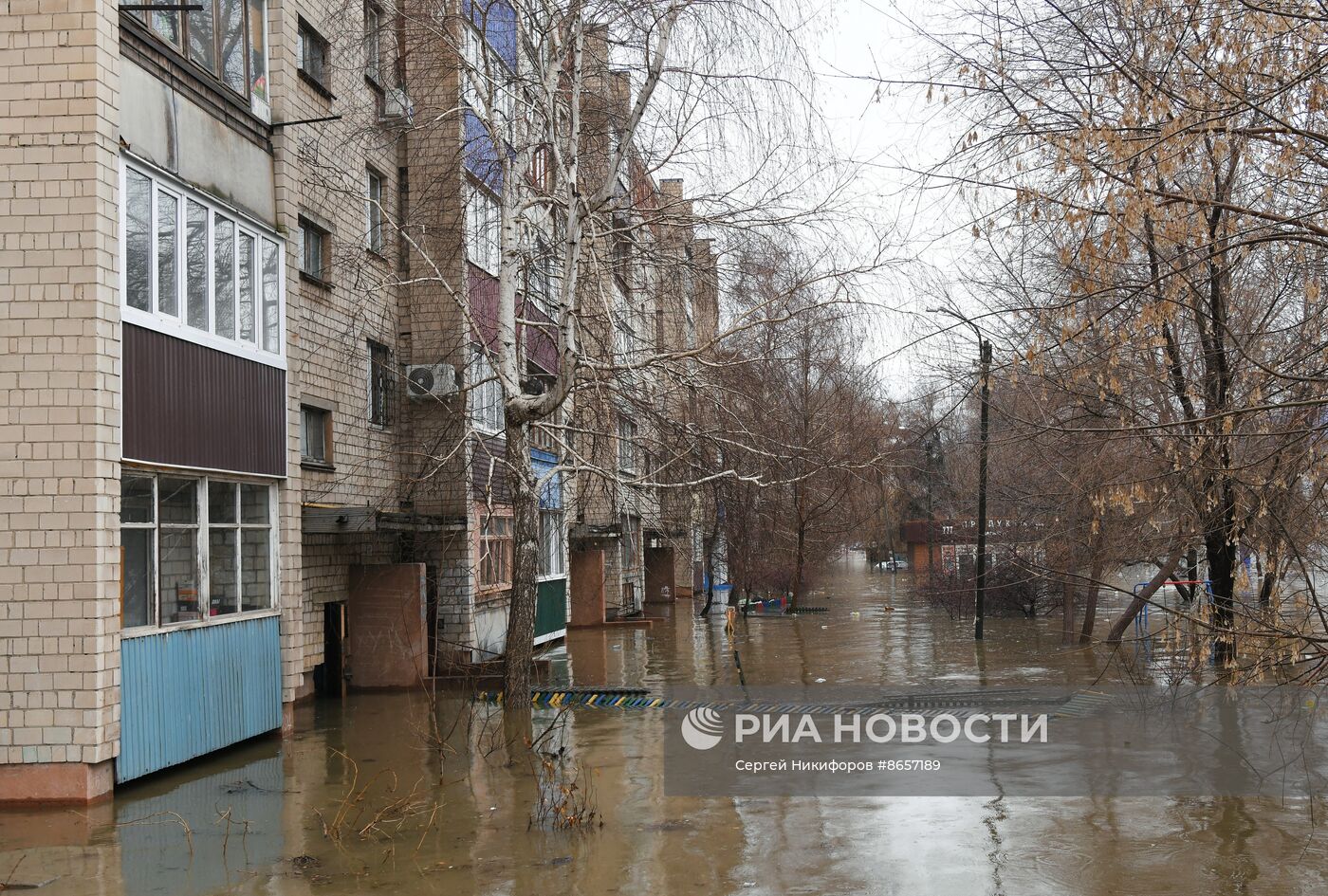 Обстановка в Орске после прорыва дамбы