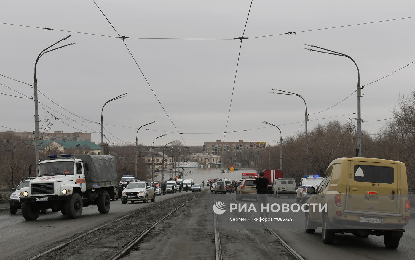 Обстановка в Орске после прорыва дамбы