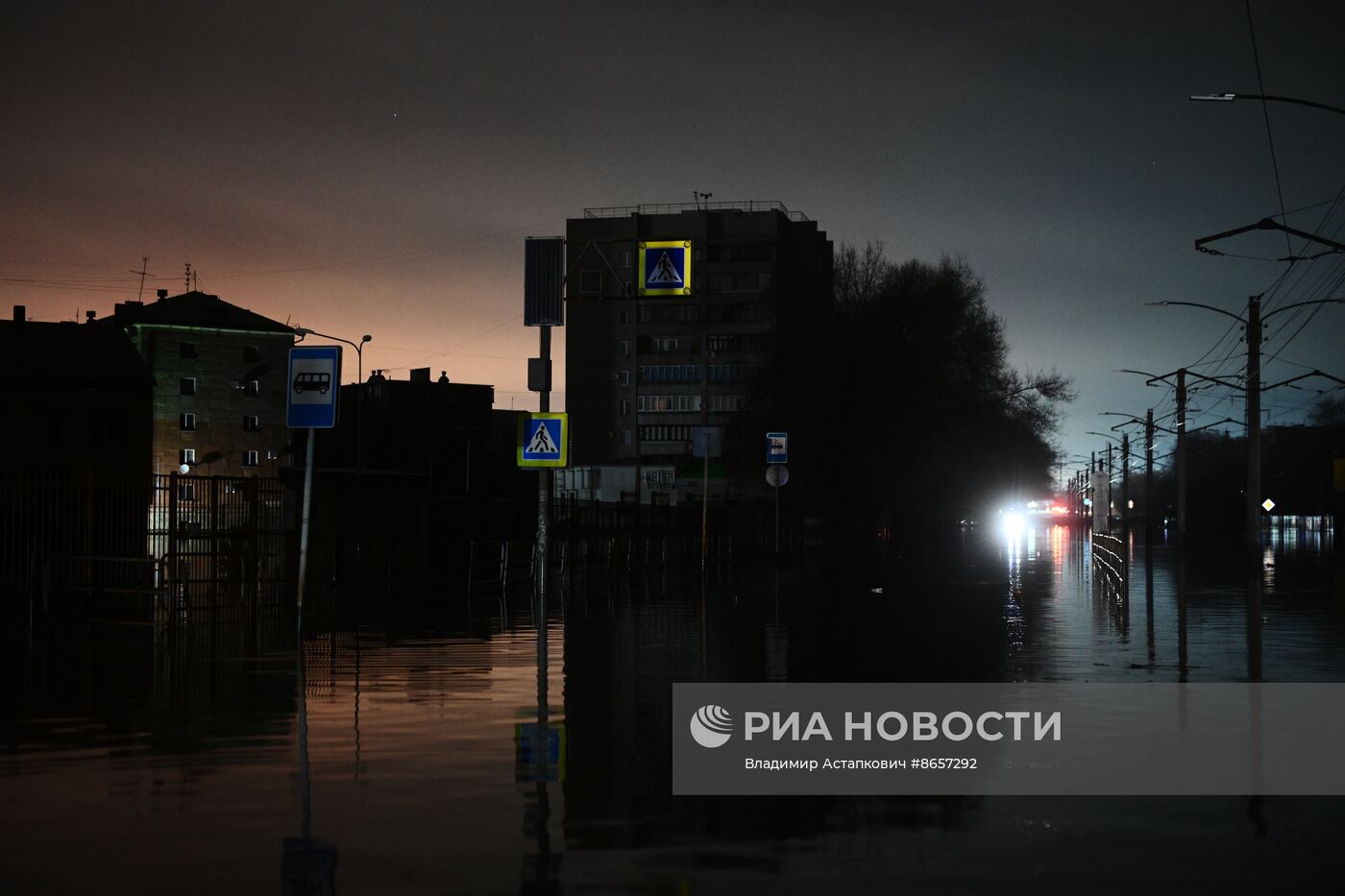 Обстановка в Орске после прорыва дамбы