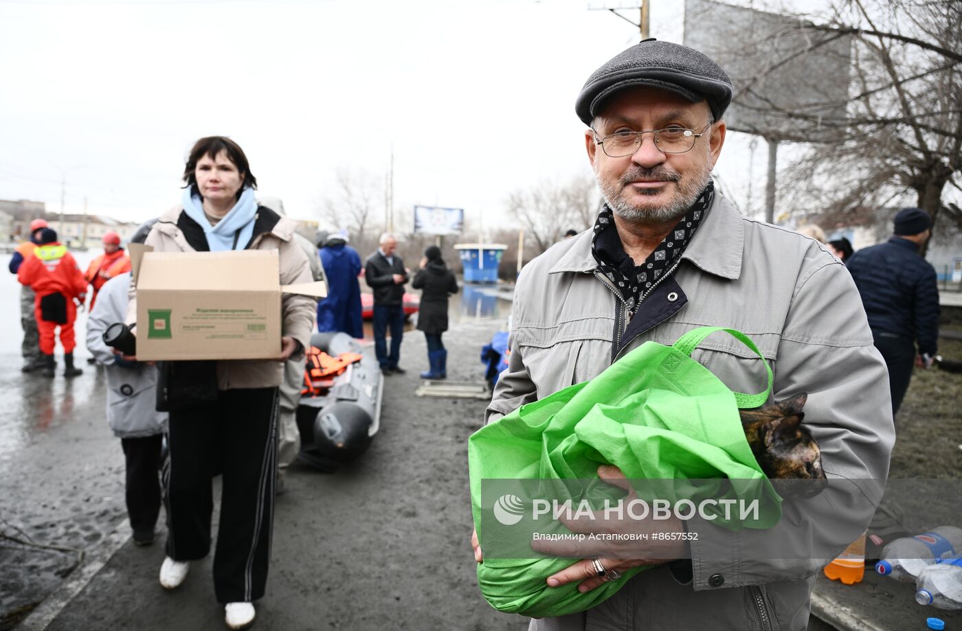 Последствия прорыва дамбы в Орске