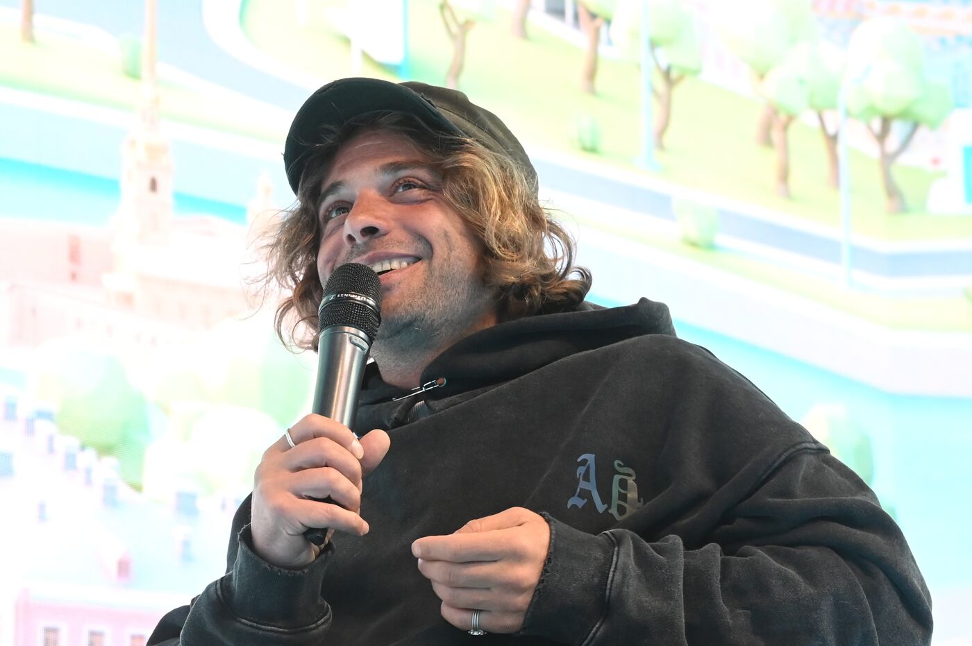 Выставка "Россия". Встреча с амбассадором Санкт-Петербурга, актером И. Глинниковым