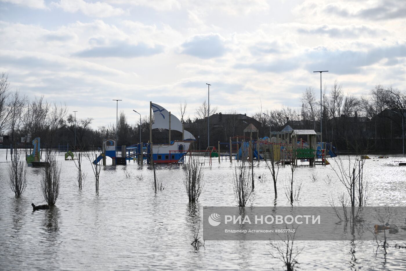 Последствия прорыва дамбы в Орске