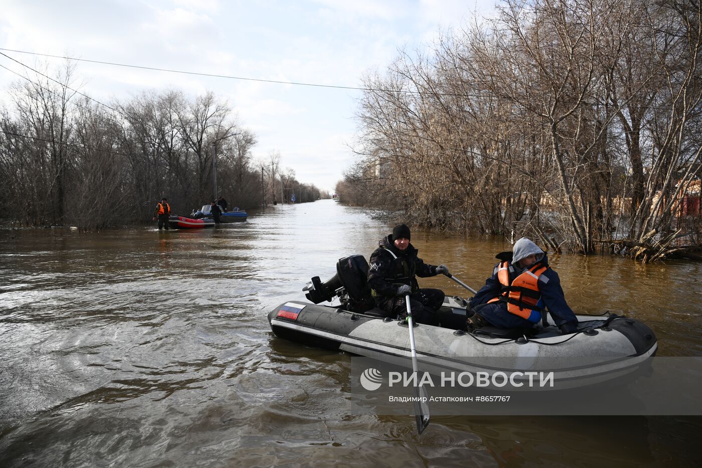 Последствия прорыва дамбы в Орске