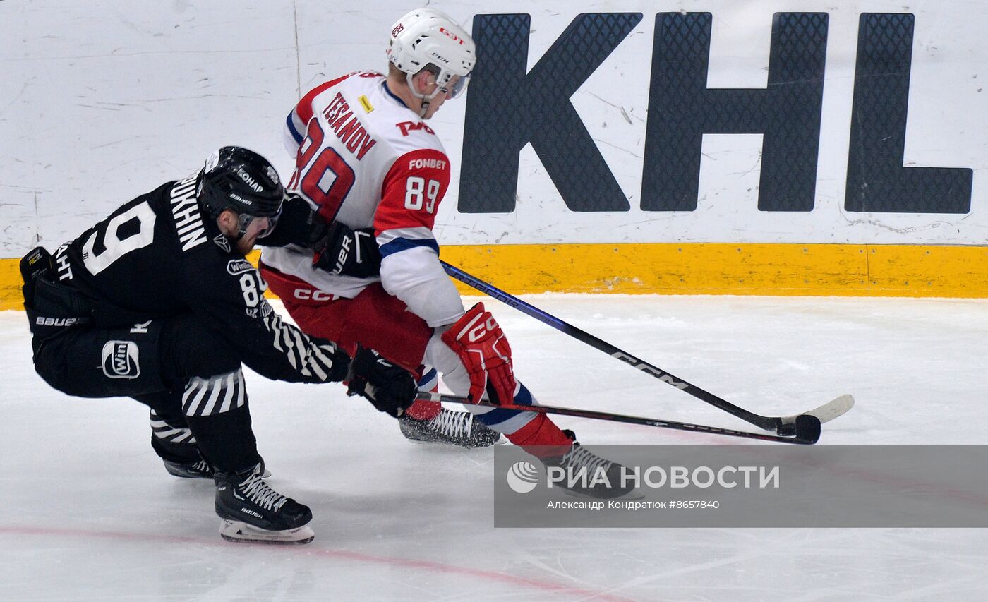 Хоккей. КХЛ. Матч "Трактор" - "Локомотив"