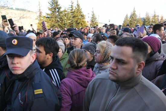 Последствия прорыва дамбы в Орске