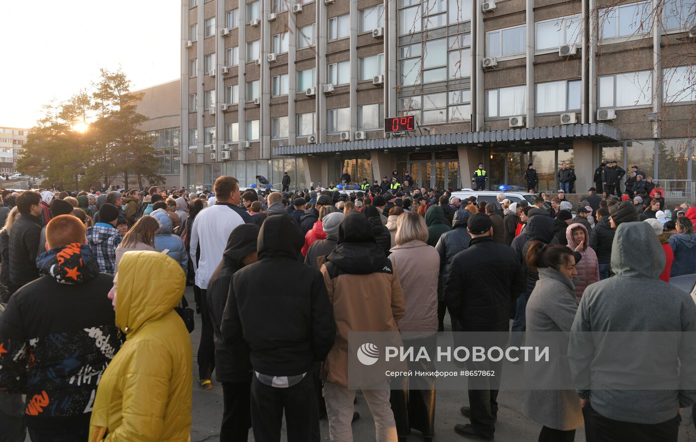 Последствия прорыва дамбы в Орске