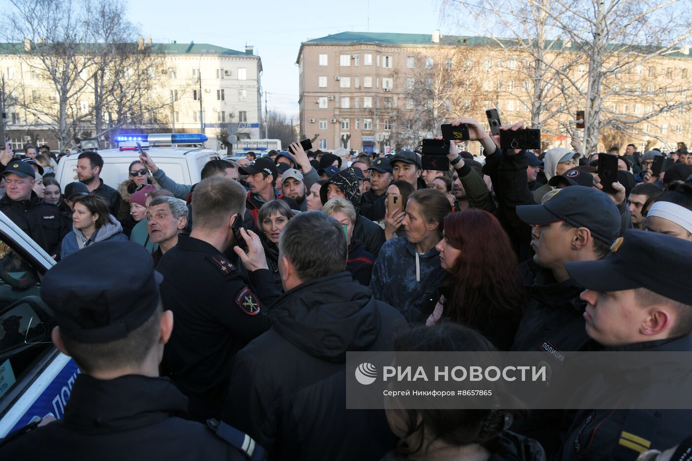 Последствия прорыва дамбы в Орске