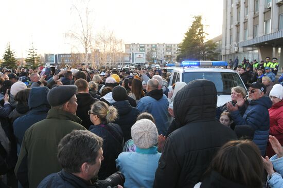 Последствия прорыва дамбы в Орске