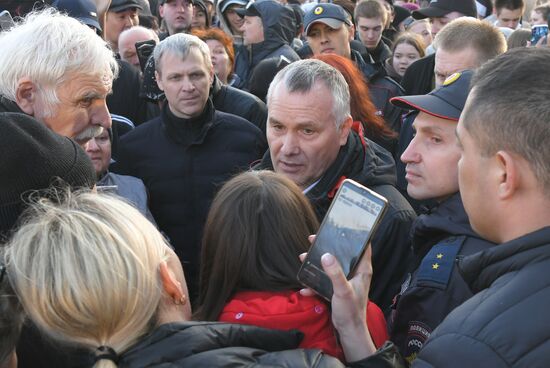 Последствия прорыва дамбы в Орске