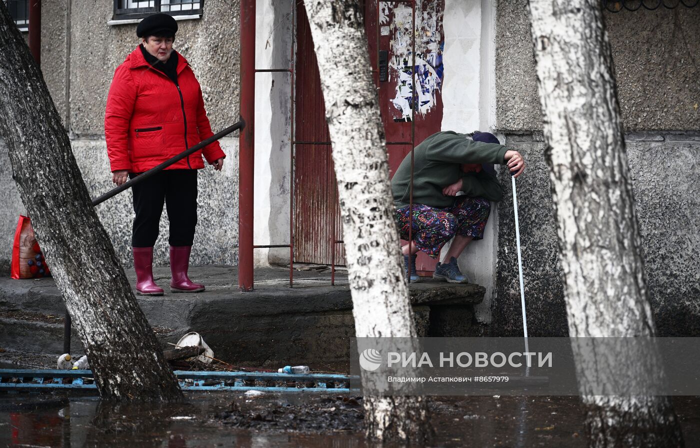 Последствия прорыва дамбы в Орске 