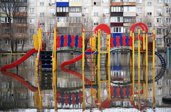 Последствия прорыва дамбы в Орске 