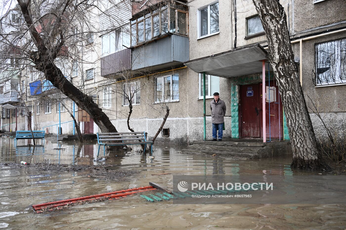 Последствия прорыва дамбы в Орске