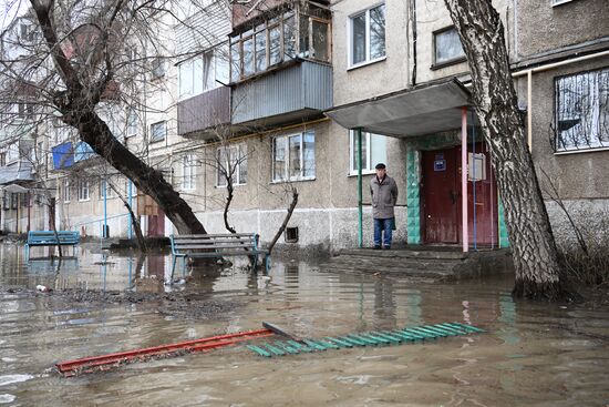 Последствия прорыва дамбы в Орске 