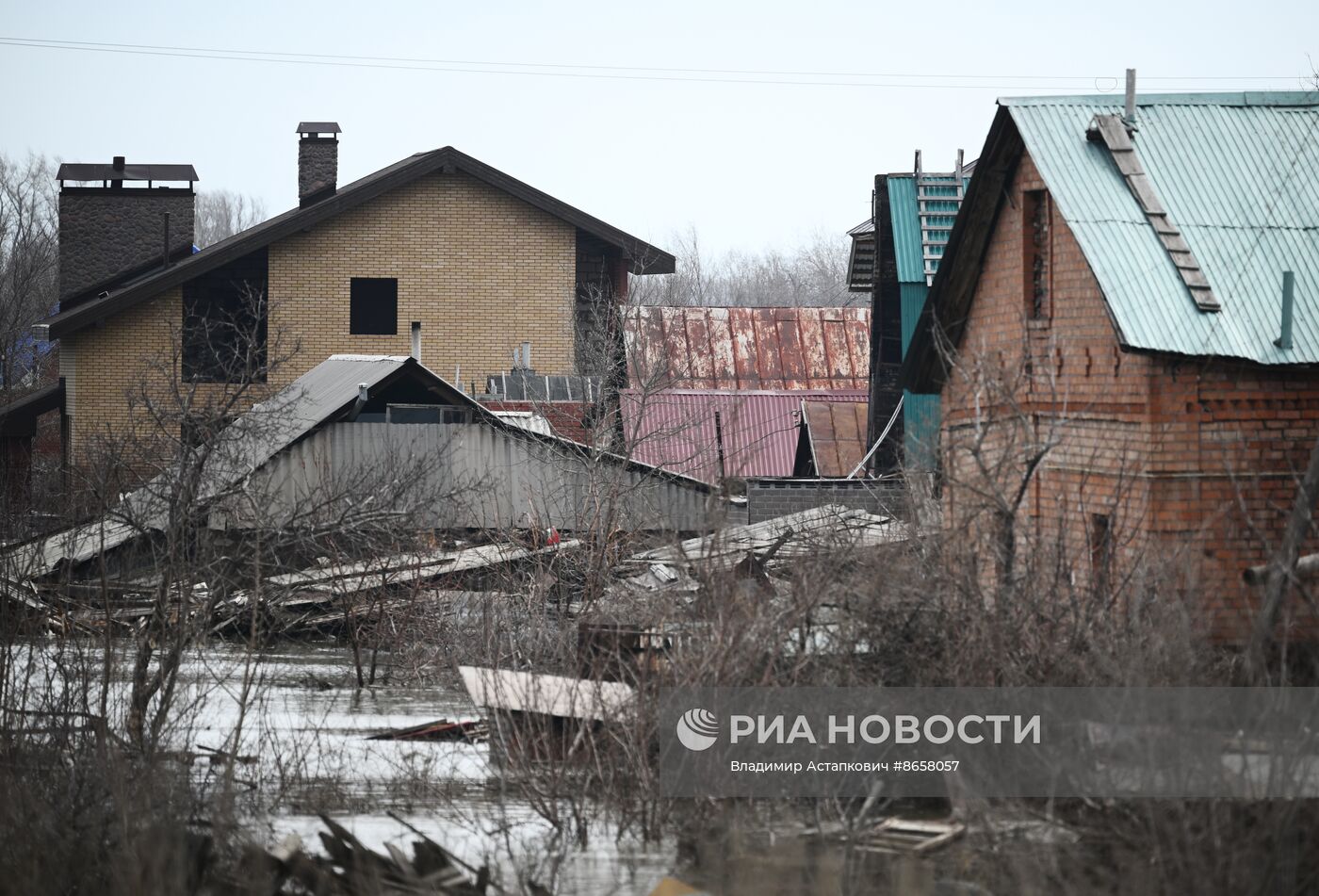 Последствия прорыва дамбы в Орске