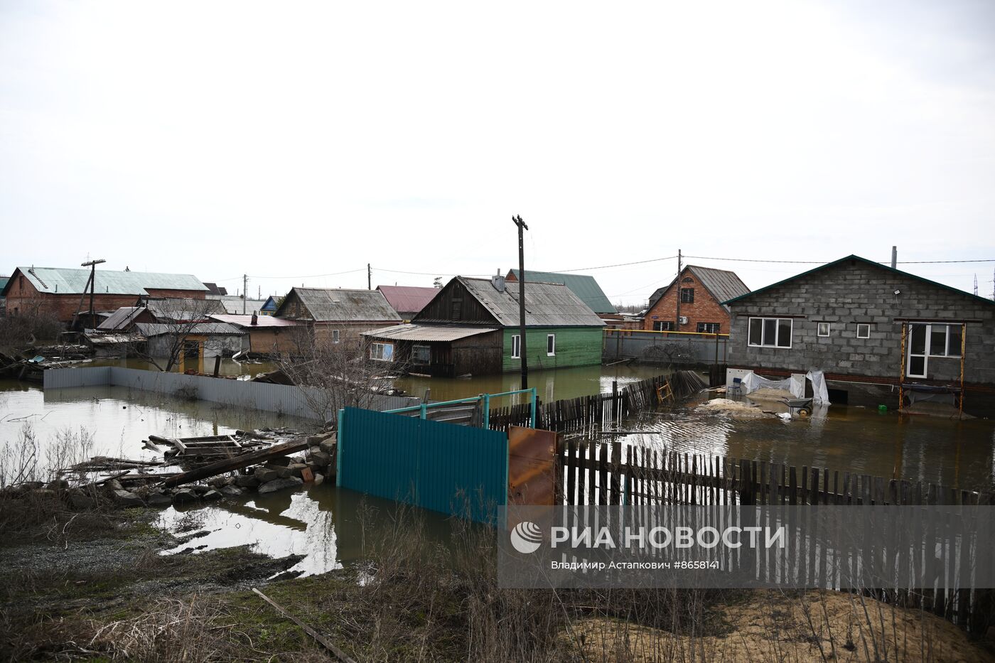 Последствия прорыва дамбы в Орске