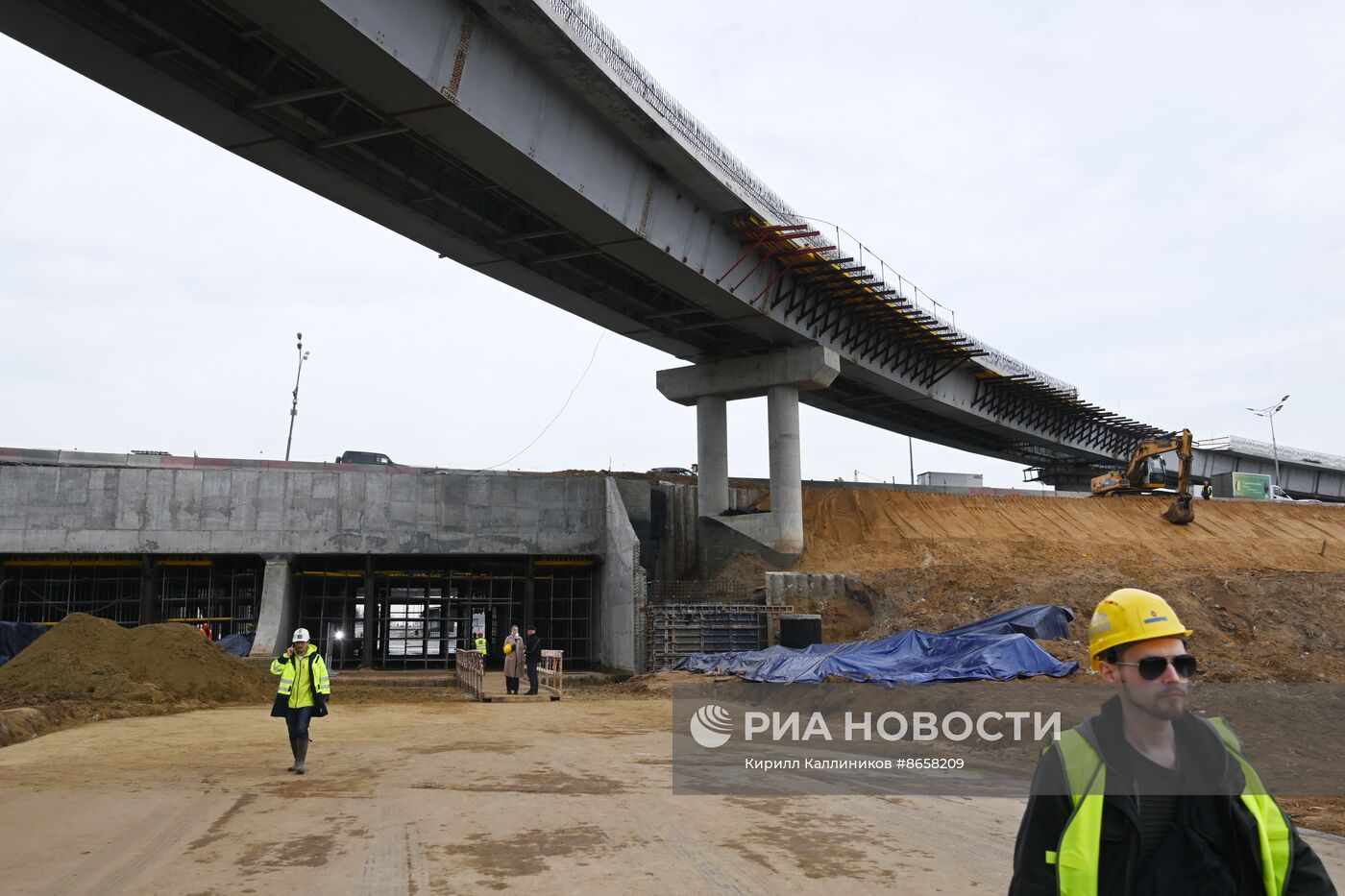 Строительство участка скоростного диаметра от МКАД до трассы "Солнцево-Бутово-Варшавское шоссе"