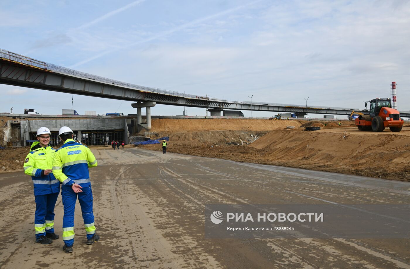 Строительство участка скоростного диаметра от МКАД до трассы "Солнцево-Бутово-Варшавское шоссе"