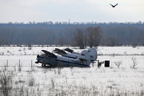 Паводковая ситуация в Оренбургской области