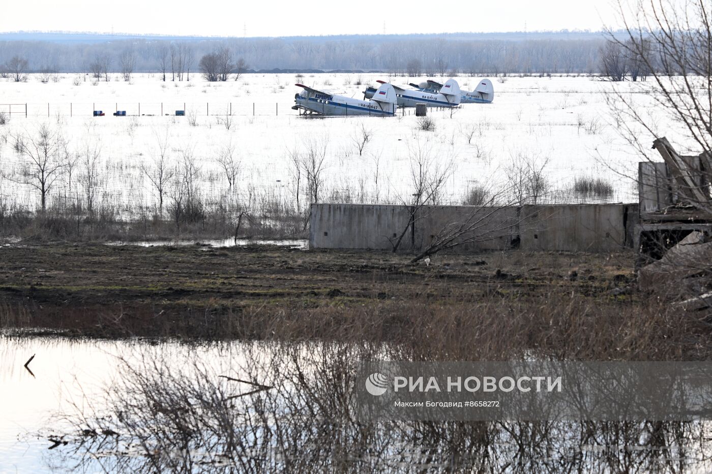 Паводковая ситуация в Оренбургской области