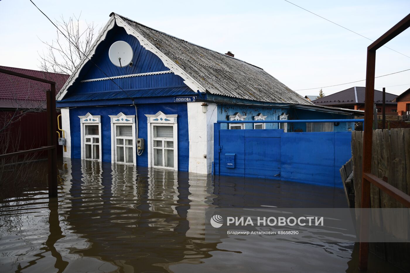 Последствия прорыва дамбы в Орске | РИА Новости Медиабанк