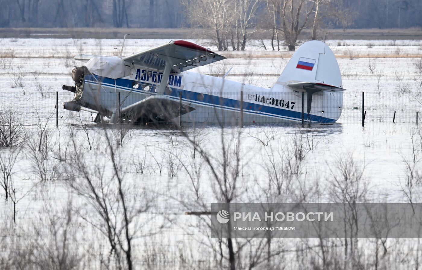 Паводковая ситуация в Оренбургской области