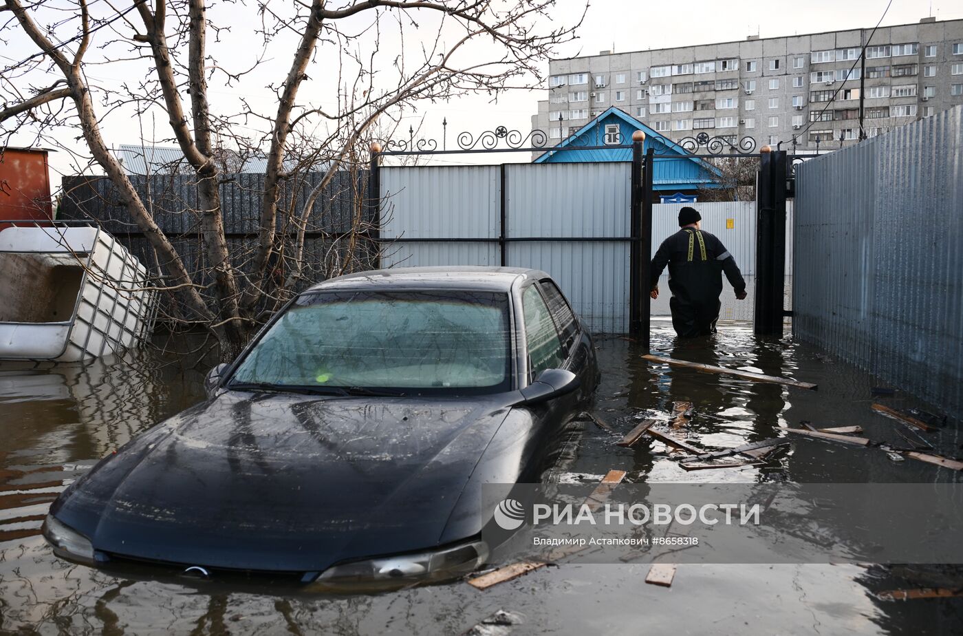 Последствия прорыва дамбы в Орске