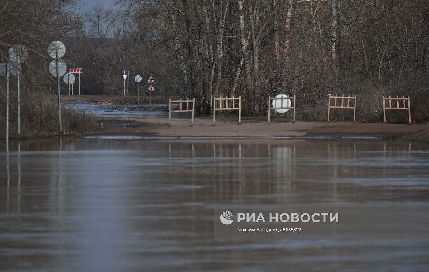 Паводковая ситуация в Оренбургской области