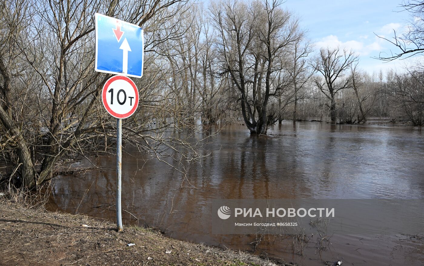 Паводковая ситуация в Оренбургской области