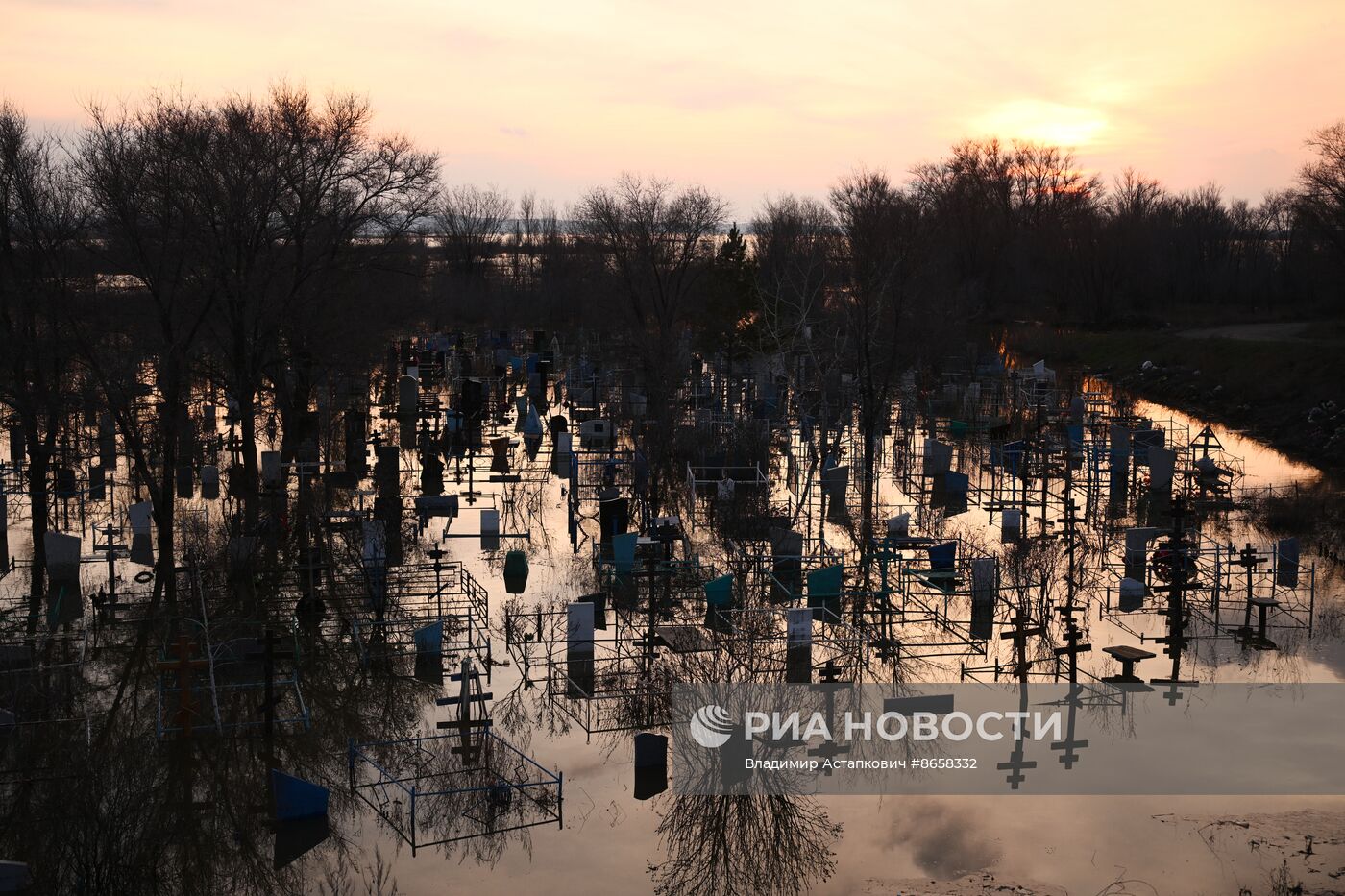 Последствия прорыва дамбы в Орске