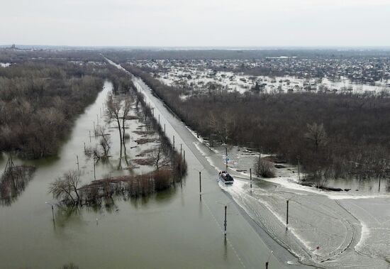 Последствия прорыва дамбы в Орске