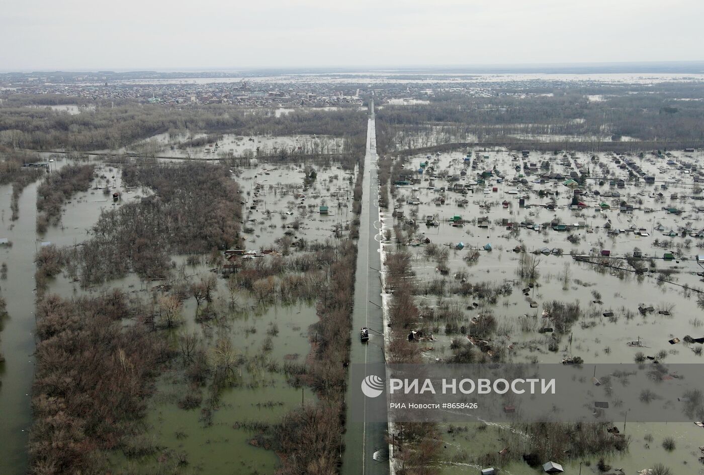 Последствия прорыва дамбы в Орске