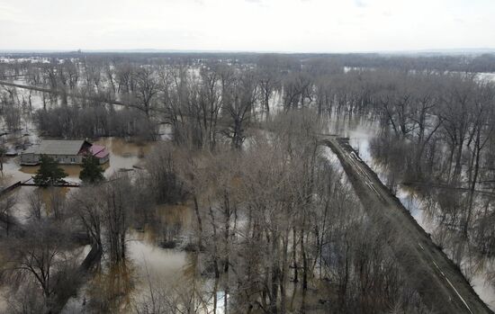 Последствия прорыва дамбы в Орске