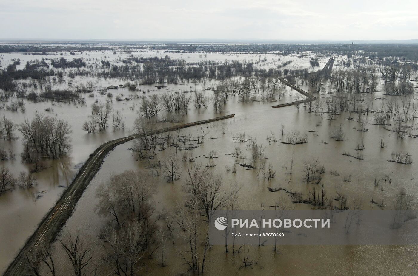 Последствия прорыва дамбы в Орске