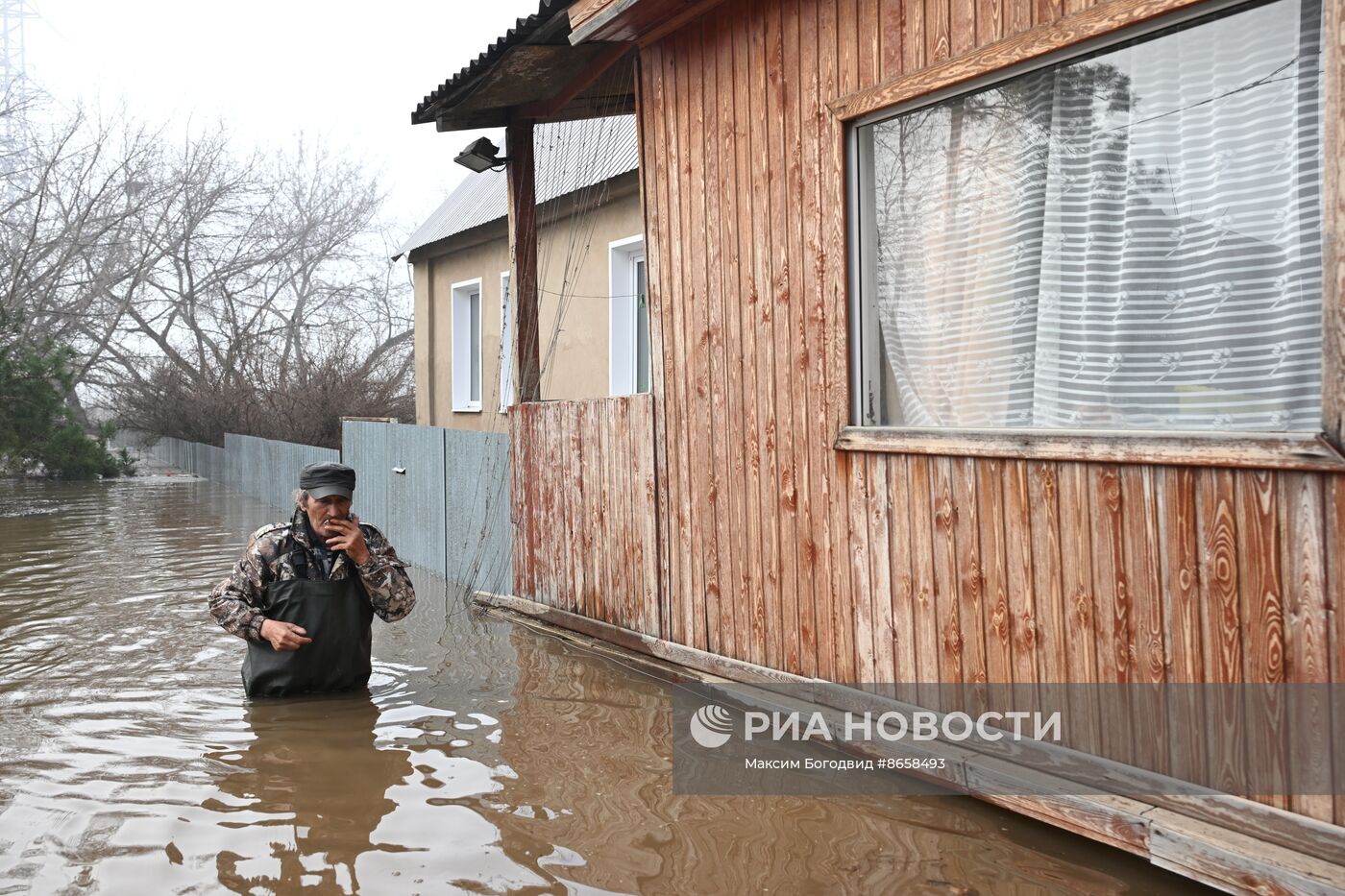 Паводок в Оренбурге