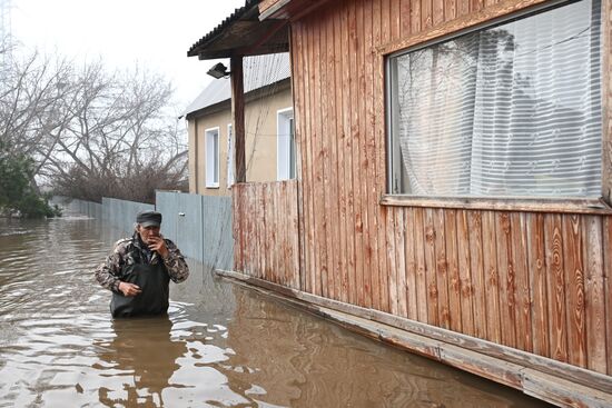 Паводок в Оренбурге