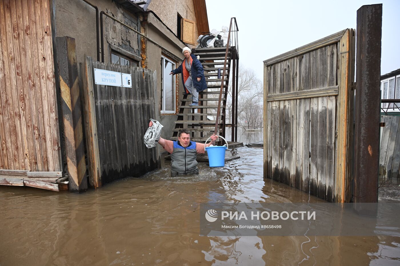 Паводок в Оренбурге