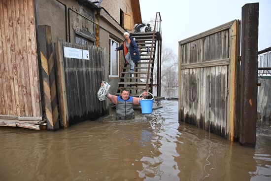 Паводок в Оренбурге