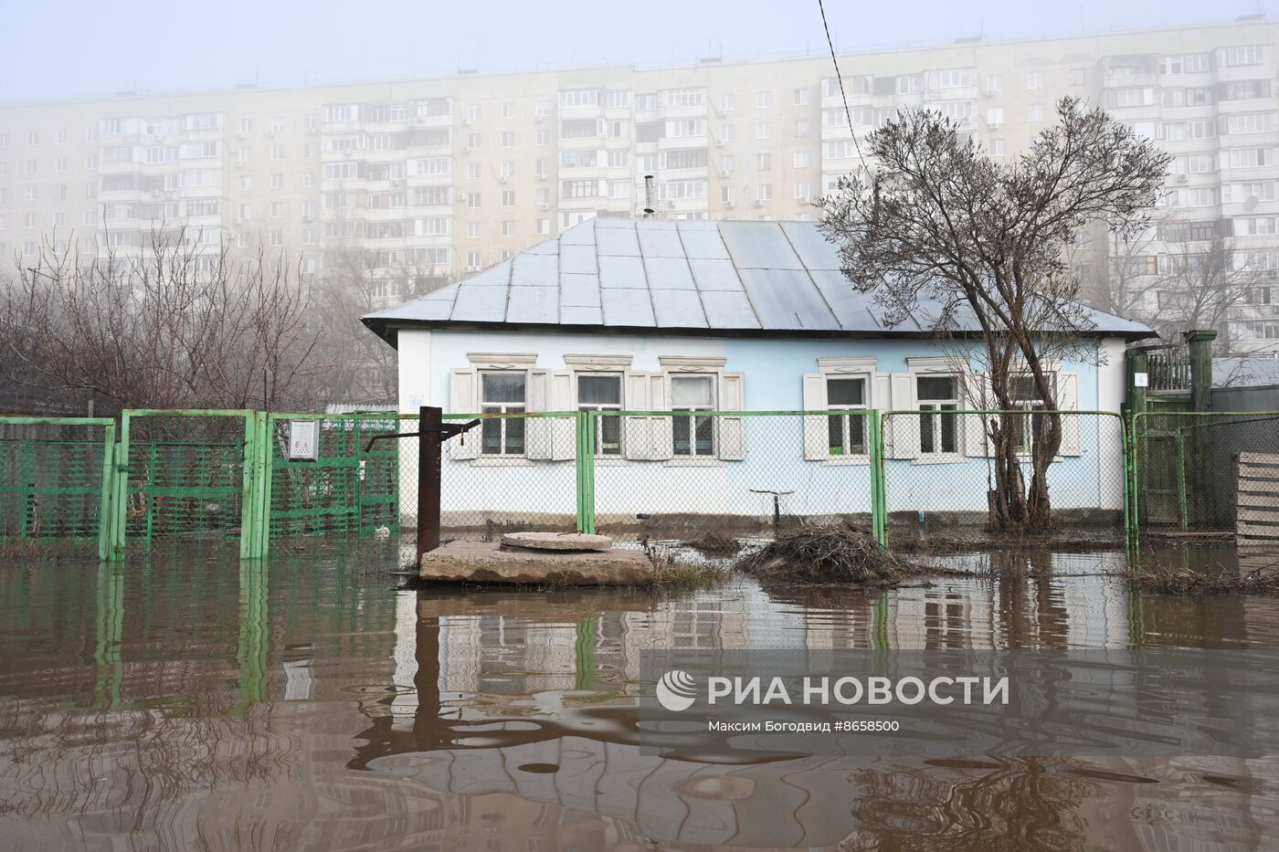 Паводок в Оренбурге