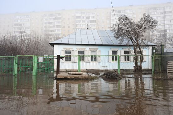 Паводок в Оренбурге