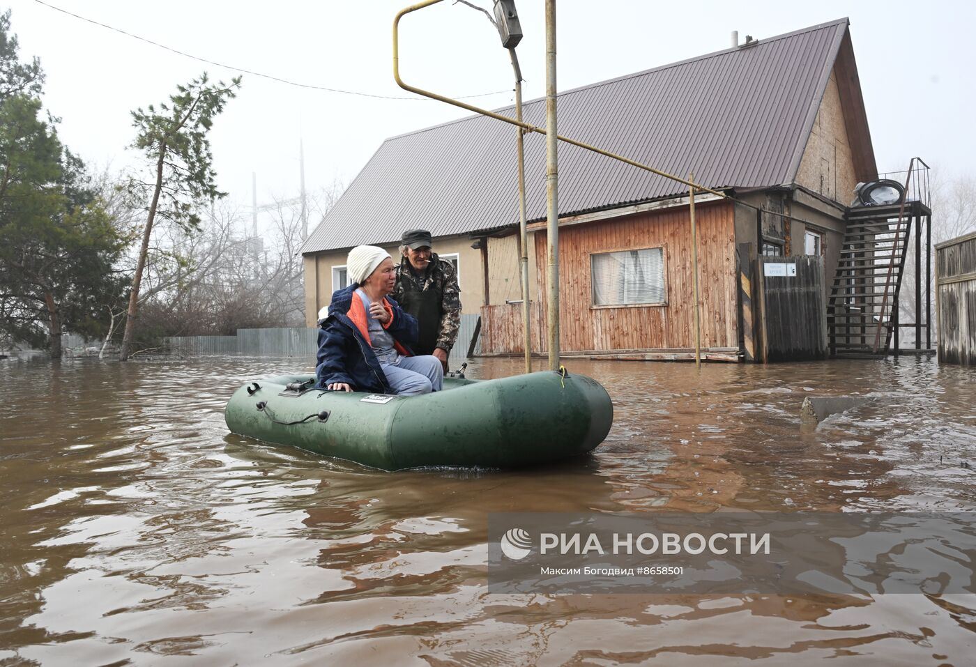 Паводок в Оренбурге