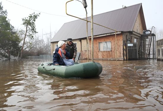 Паводок в Оренбурге