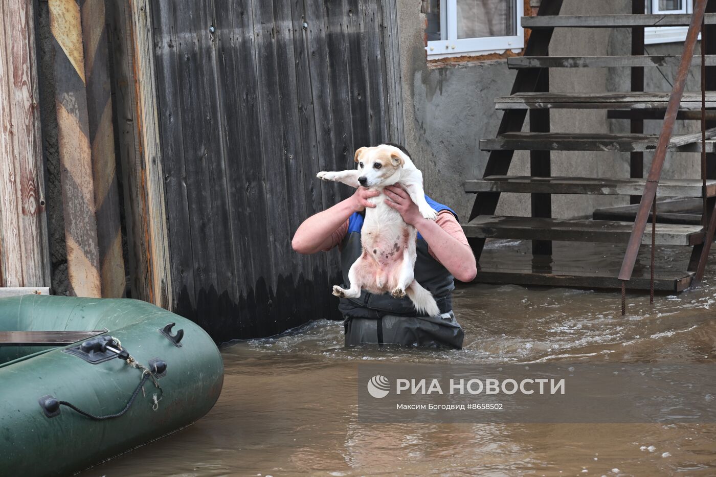 Паводок в Оренбурге