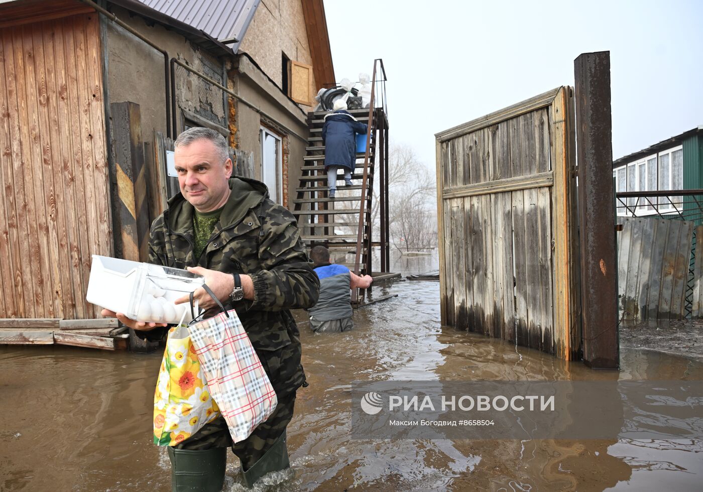 Паводок в Оренбурге