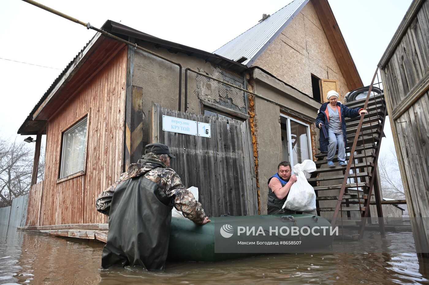 Паводок в Оренбурге