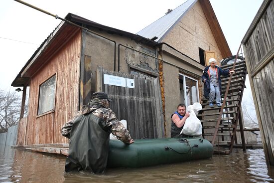 Паводок в Оренбурге