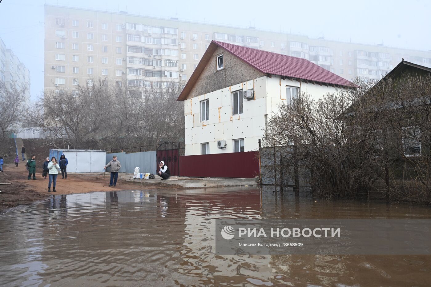 Паводок в Оренбурге