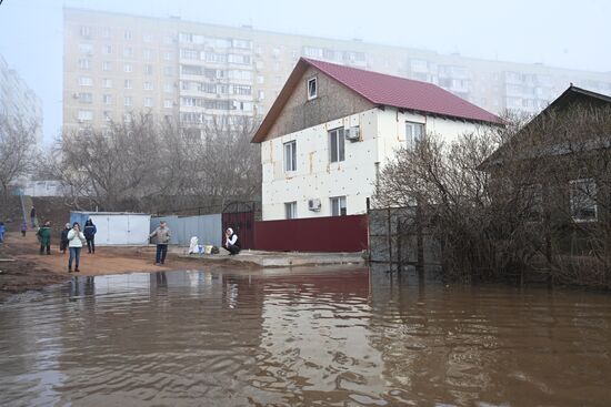 Паводок в Оренбурге